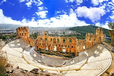Starożytny teatr w Atenach