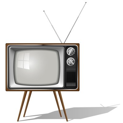 Telewizor w stylu retro