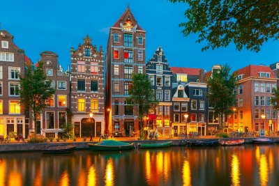 Krajobraz Amsterdamu