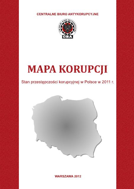 Okładka wydawnictwa przedstawiająca kontury Polski