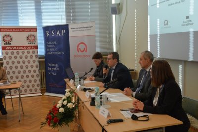 Uczestnicy szkolenia: Zapobieganie i zwalczanie korupcji na Ukrainie. Rozwój kompetencji śledczych i prewencyjnych ukraińskich  organów antykorupcyjnych, źródło: KSAP